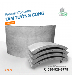 Tấm tường cong cho nhà vệ sinh